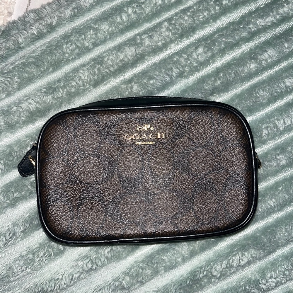 Coach Brown Leather Crossbody Bag